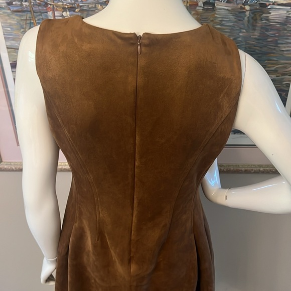 FAUX SUEDE DRESS - Picture 5 of 7